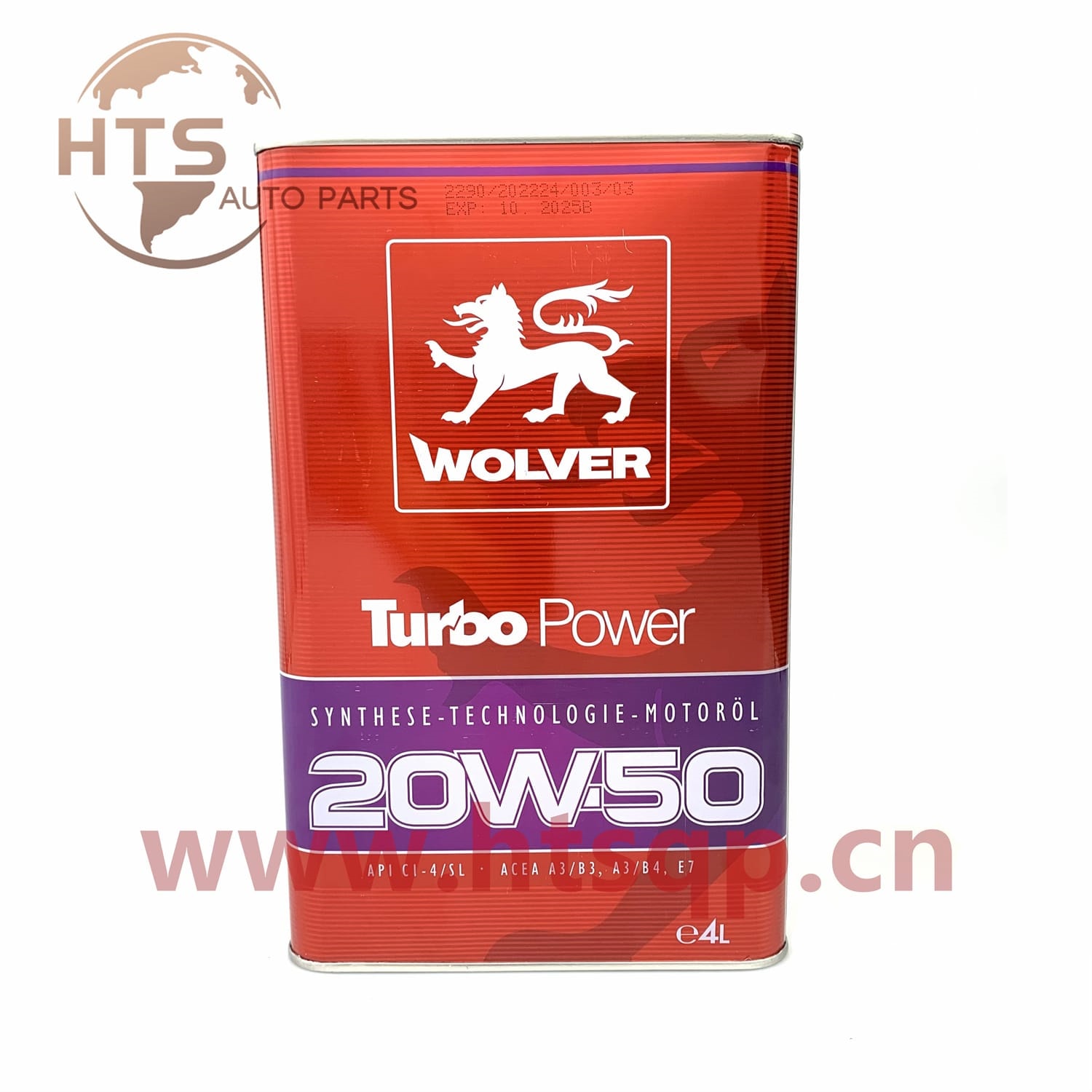 WOLVER/Turbo Power/20W-50/4L